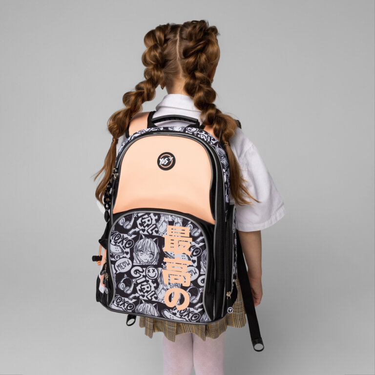 Рюкзак шкільний напівкаркасний YES S-100 Anime