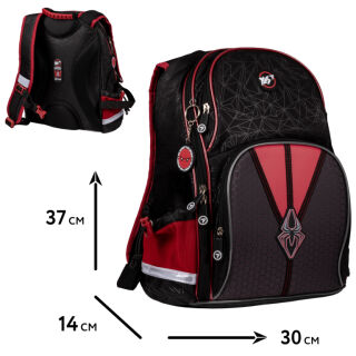 Рюкзак шкільний напівкаркасний YES S-100 Spider