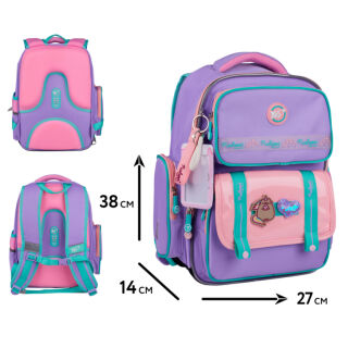 Рюкзак школьный полукаркасный YES Pusheen the Star S-101