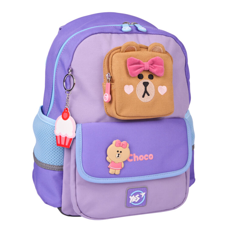 Рюкзак шкільний YES S-104 Line Friends Pretty Choco