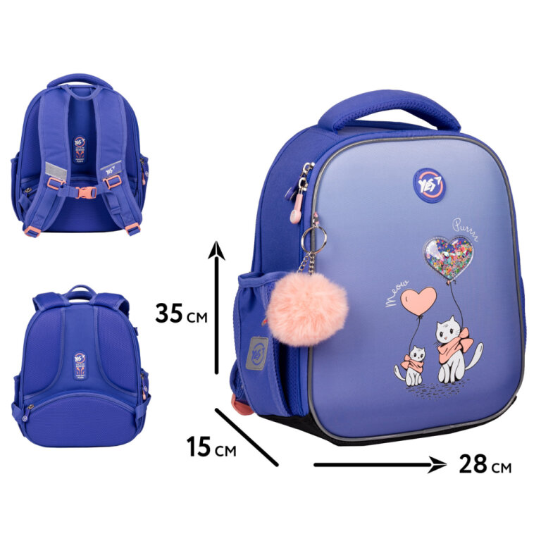Рюкзак каркасний YES H-100 Purr Meow