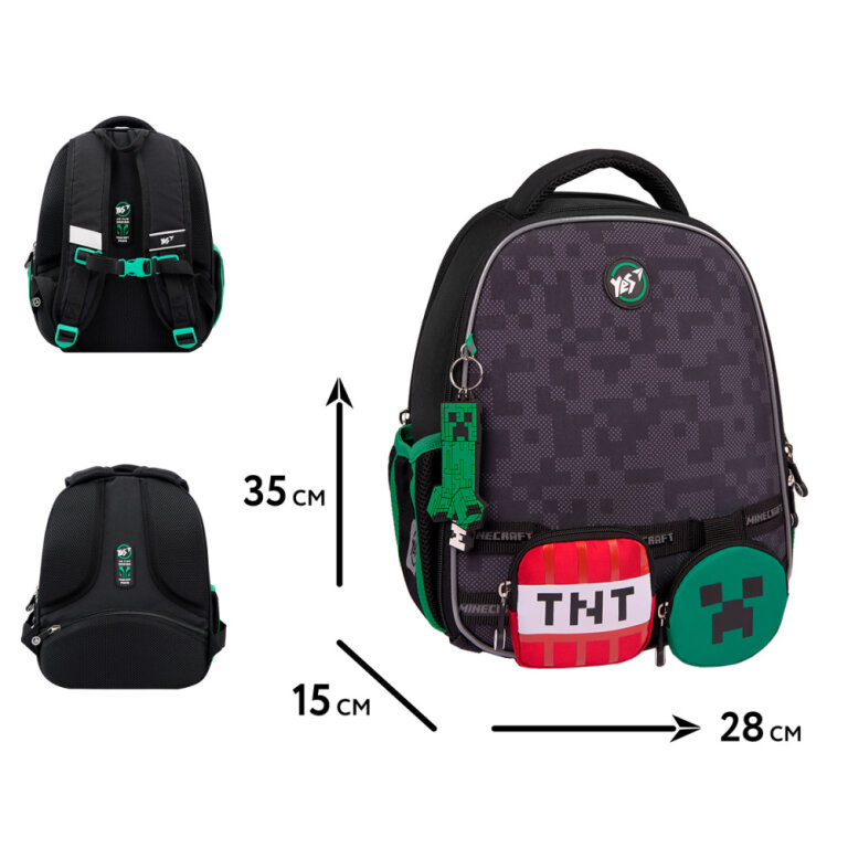 Рюкзак каркасний YES H-100 Minecraft World