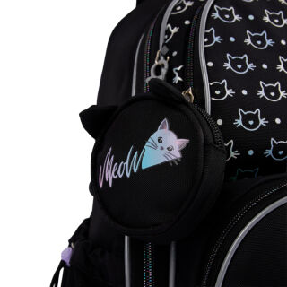 Рюкзак шкільний напівкаркасний YES S-100 Smiling Cats