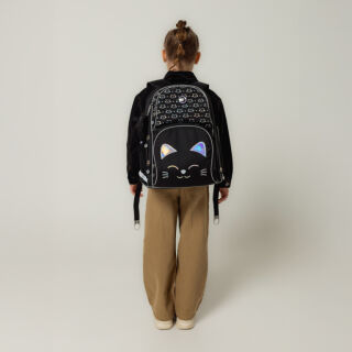 Рюкзак шкільний напівкаркасний YES S-100 Smiling Cats