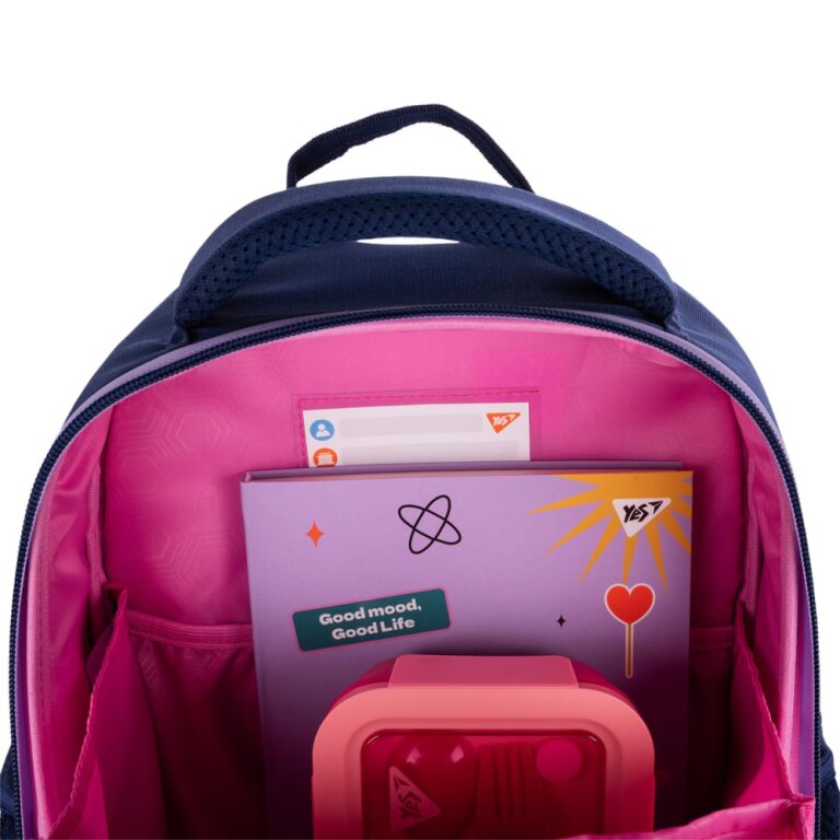 Рюкзак шкільний напівкаркасний YES S-109 Pusheen Playful