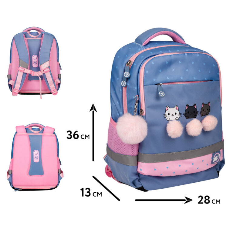 Рюкзак шкільний YES S-52 Ergo Meow-Meow