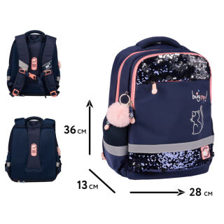 Рюкзак шкільний YES S-52 Ergo Be Like a Cat