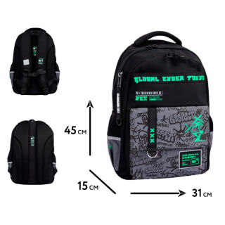 Рюкзак шкільний YES TS-48 Extreme Brave