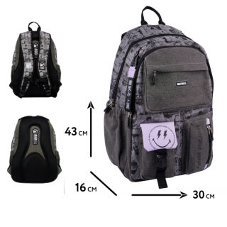 Рюкзак шкільний YES TS-43 Anime Smiley World