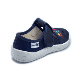 Капці текстильні для хлопчиків Waldi Міша 360-12-439 сині