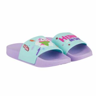 Шльопанці дитячі COQUI RUKI (6383 TT&F Lt. Lila/Lt. Mint Hero) фіолетовий/м'ятний