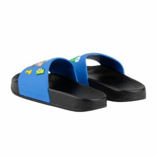 Шльопанці дитячі COQUI RUKI (6383 TT&F Black/Royal) чорний/блакитний