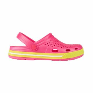 Сабо (кроксы) COQUI женские LINDO (6413 Lt. fuchsia/Citrus) розовый
