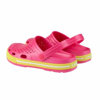 Сабо (кроксы) COQUI женские LINDO (6413 Lt. fuchsia/Citrus) розовый
