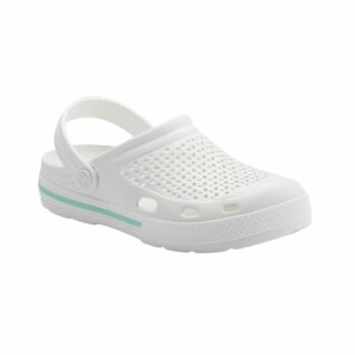 Сабо (крокси) COQUI жіночі LINDO (6413 White/White lt. mint) білий