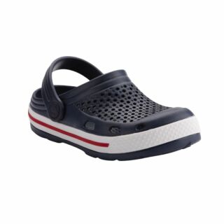 Сабо (крокси) дитячі COQUI LINDO (6423 COQUI Navy/White) синій/білий