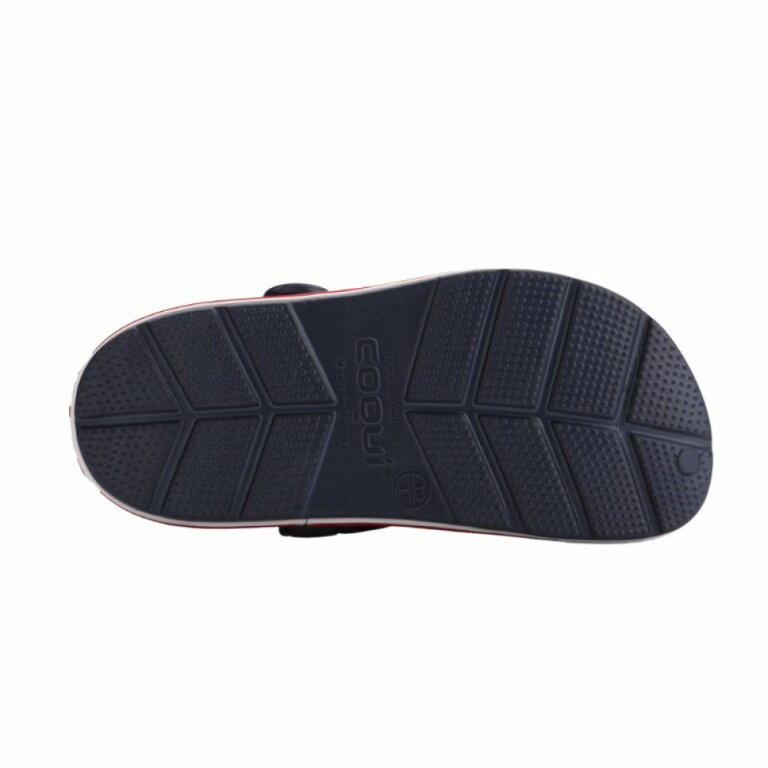 Сабо (крокси) дитячі COQUI LINDO (6423 COQUI Navy/White) синій/білий