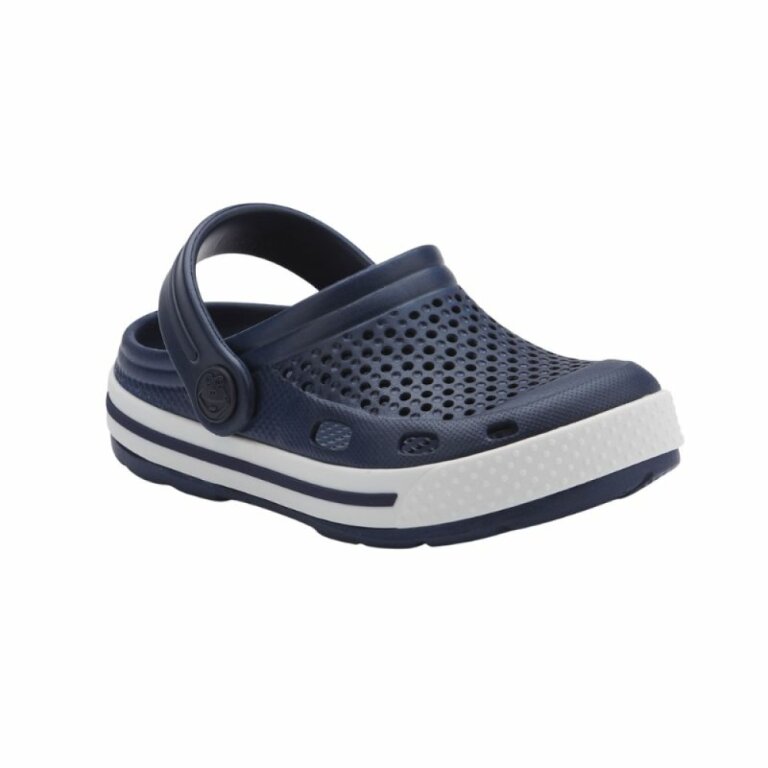 Сабо (крокси) дитячі COQUI LINDO (6423 Navy/White navy) синій