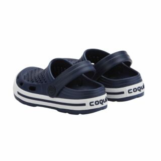 Сабо (крокси) дитячі COQUI LINDO (6423 Navy/White navy) синій