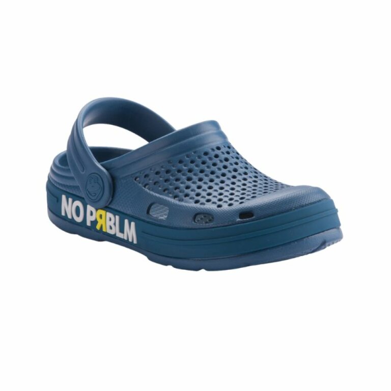Сабо (крокси) дитячі COQUI LINDO (6423 Niagara blue prblm) синій