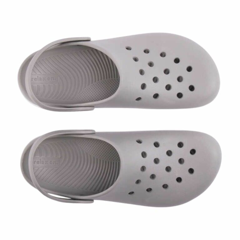 Сабо (крокси) COQUI чоловічі NIKO (6451 Mid. Grey/White) сірий