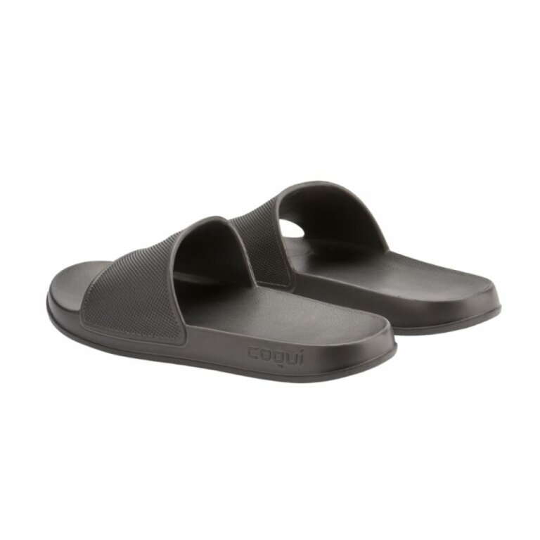 Шльопанці чоловічі COQUI TORA (7081 Antracit) сірий/чорний