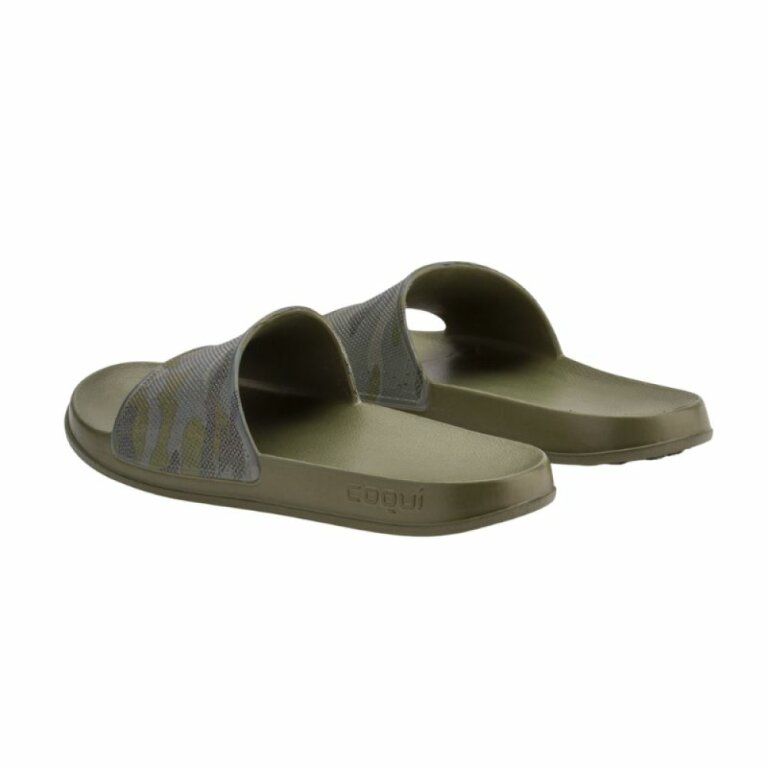 Шльопанці жіночі COQUI TORA (7082 Army camo printed) зелений/хакі/камуфляж
