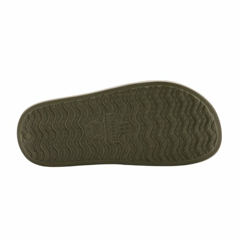 Шльопанці дитячі COQUI TORA (7083 Army green camo ) зелений/хакі/камуфляж