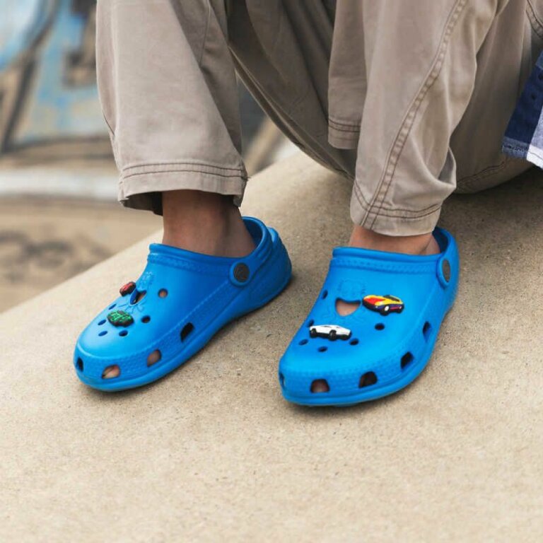 Сабо (крокси) дитячі COQUI (8101 Sea Blue + Amulet) блакитний