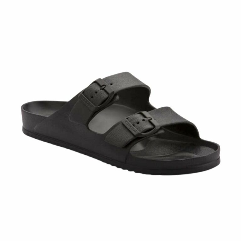 Шльопанці жіночі з ремінцями COQUI KONG (8302 Black) чорний