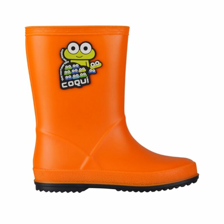 Дитячі гумові чоботи COQUI RAINY (8505 Orange/Navy) помаранчевий