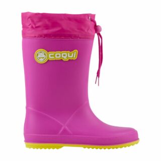 Дитячі гумові чоботи COQUI RAINY (8509 Fuchsia/Citrus) рожевий/фуксія
