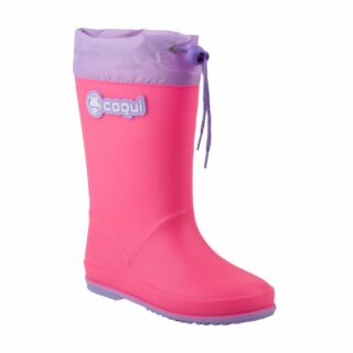 Дитячі гумові чоботи COQUI RAINY (8509 Lt. fuchsia/Lt. lila) рожевий
