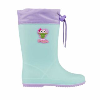 Дитячі гумові чоботи COQUI RAINY (8558 Lt. Mint/Lt. Lila) м'ятний/ментоловий (З УТЕПЛЕННЯМ)
