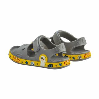 Босоніжки дитячі COQUI FOBEE Talking Tom and Friends (8851 Dk. grey/Yellow) сірий/жовтий
