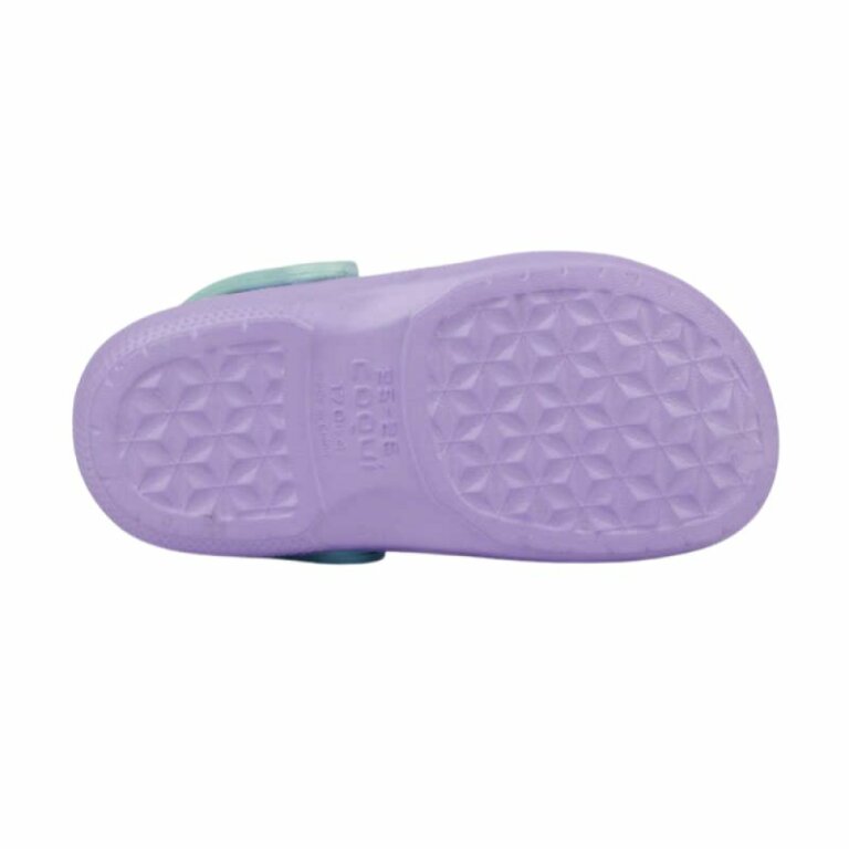 Сабо (крокси) дитячі COQUI MAXI (9382 Lt. Lila/Lt. Mint Unicorn) ліловий/м'ятний