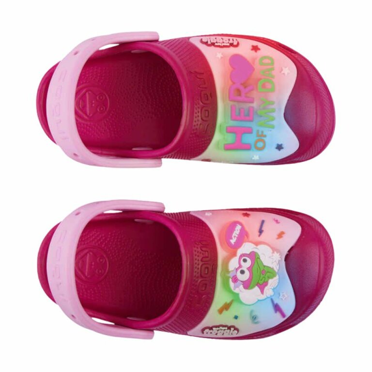 Сабо (крокси) дитячі COQUI MAXI (9382 Orchid/Pink Hero Flash) рожевий