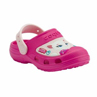 Сабо (крокси) дитячі COQUI MAXI Talking Tom and Friends (9382 Lt. fuchsia/Candy pink) рожевий/малиновий