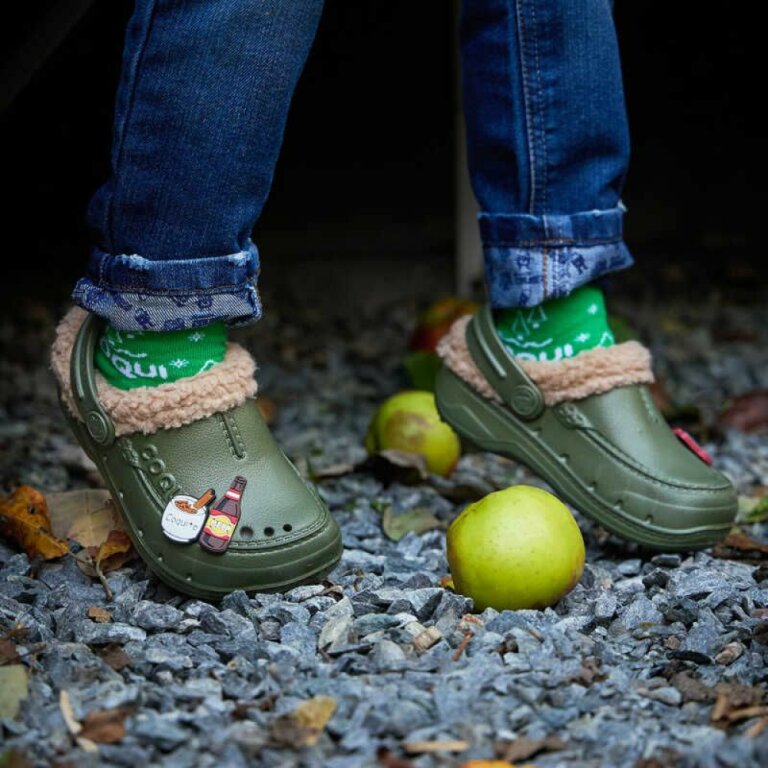 Утеплені cабо (крокси) COQUI дитячі HUSKY (9751 Army Green/Beige) зелений/хакі/бежевий