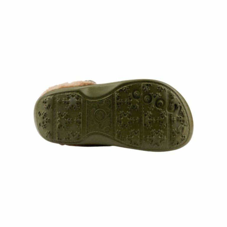 Утеплені cабо (крокси) COQUI дитячі HUSKY (9751 Army Green/Beige) зелений/хакі/бежевий