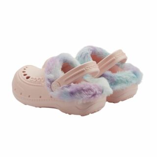 Утеплені cабо (крокси) COQUI дитячі HUSKY (9751 Candy pink/Rainbow) світло-рожевий/різнокольоровий