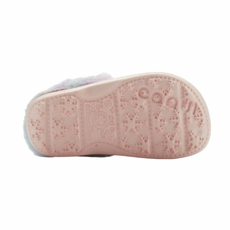 Утеплені cабо (крокси) COQUI дитячі HUSKY (9751 Candy pink/Rainbow) світло-рожевий/різнокольоровий