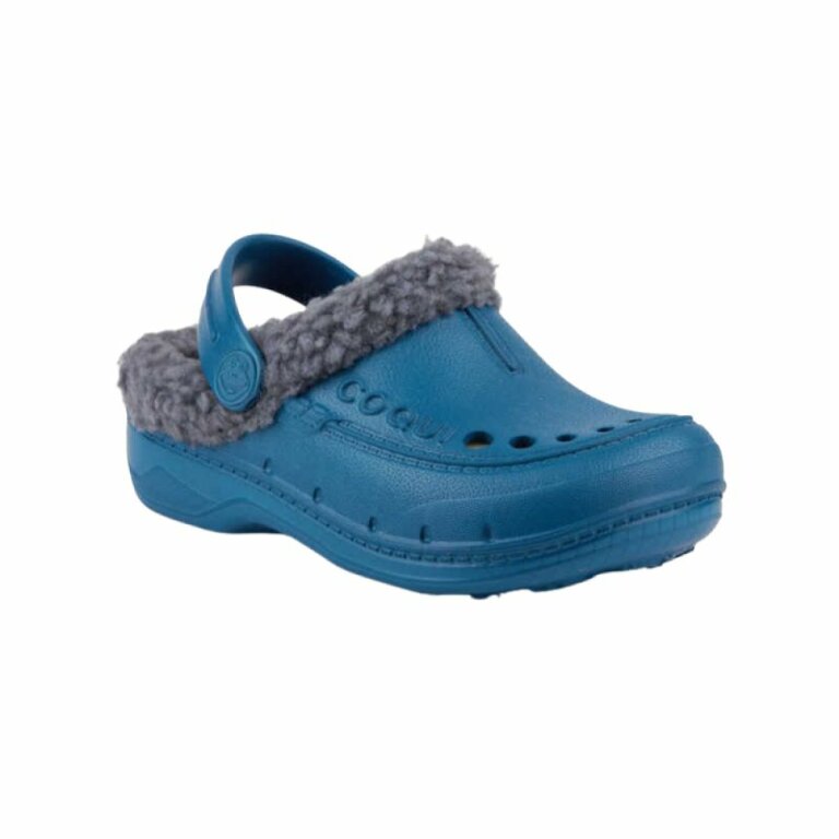 Утеплені cабо (крокси) COQUI дитячі HUSKY (9751 Niagara Blue/Dk. Grey) синій/сірий