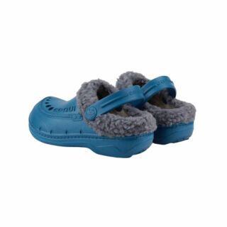 Утеплені cабо (крокси) COQUI дитячі HUSKY (9751 Niagara Blue/Dk. Grey) синій/сірий