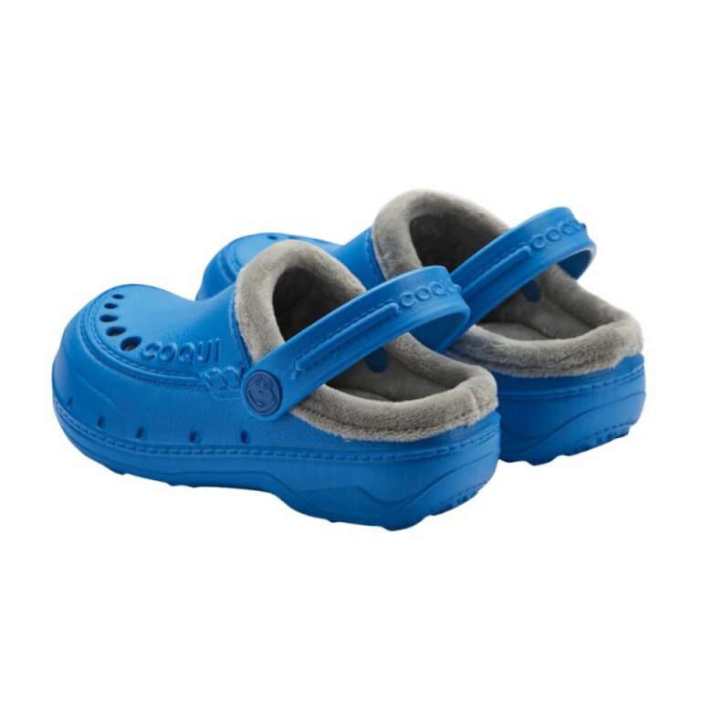 Утеплені cабо (крокси) COQUI дитячі HUSKY (9751 Sea blue/Mid. grey) блакитний/сірий
