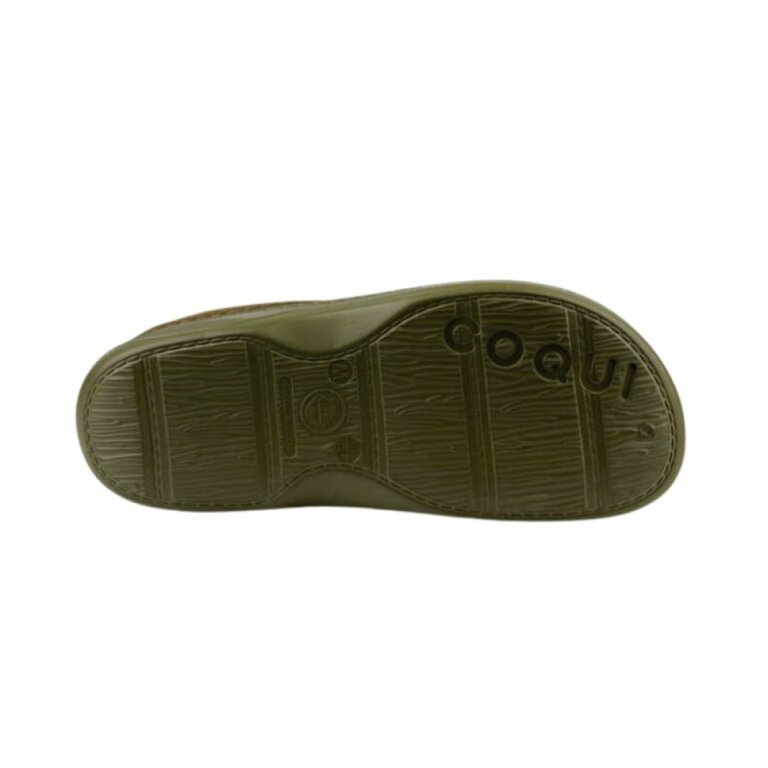 Утепленные сабо (кроксы) COQUI мужские HUSKY (9771 Army Green) хаки/зеленый
