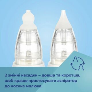 Аспіратор для носа електричний Canpol Easy Natural 9/319