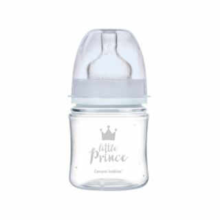 Пляшка антиколікова Canpol babies з широким отвором PP Easystart Royal baby синя 35/233 (120 мл)