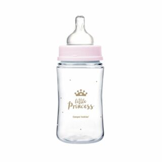 Бутылка антиколиковая Canpol babies с широким отверстием PP Easystart Royal baby розовая 35/234 (240 мл)