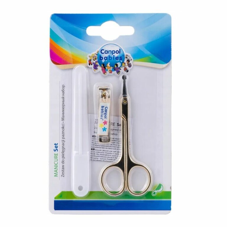 Набор маникюрный Canpol Babies 9/809 ножницы/пилочка/кусачки